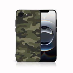 MY ART Védőburkolat a Apple iPhone 16e GREEN CAMO (235)