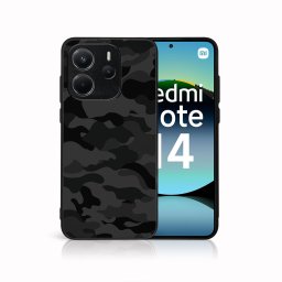 MY ART Védőburkolat a Xiaomi Redmi Note 14 BLACK CAMO (234)