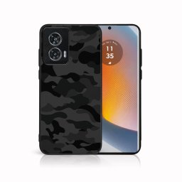 MY ART Védőburkolat Motorola Edge 50 Fusion BLACK CAMO-hoz (234)