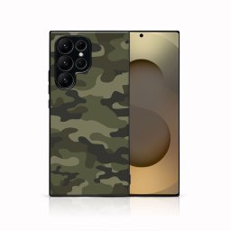 MY ART Védőtok Samsung Galaxy S25 Ultra 5G GREEN CAMO (235) készülékhez