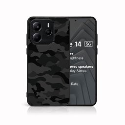 MY ART Védőtok Xiaomi Redmi Note 14 5G BLACK CAMO (234) készülékhez