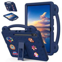 FANY Gyerek tablet tok Samsung Galaxy Tab S10 FE+ sötétkék