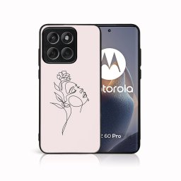 MY ART Védőtok Motorola Edge 60 Pro ROSE GIRL (198) készülékhez