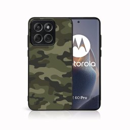 MY ART Védőtok Motorola Edge 60 Pro GREEN CAMO (235) telefonhoz