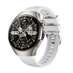 STRIPS Cserélhető szíj Huawei Watch 5 46mm fehér készülékhez