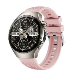 STRIPS Cserélhető szíj Huawei Watch 5 46mm-hez, világos rózsaszín