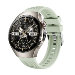 STRIPS Cserélhető szíj Huawei Watch 5 46mm okosórához, világoszöld