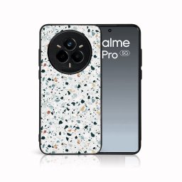 MY ART Védőtok Realme 14 Pro 5G GREY TERRAZZO (163) telefonhoz
