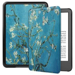 ART Felhajtható tok Amazon Kindle 11. generációs 2022 / 2024 APRICOT BLOSSOM készülékhez