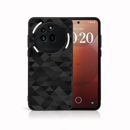 MY ART Védőtok Nothing Phone (3a) Pro BLACK TRIANGLES (232) telefonhoz
