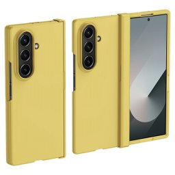 ABEEL SKIN Védő műanyag tok Samsung Galaxy Z Fold7 5G telefonhoz, sárga