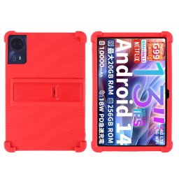 WAVE Szilikon tok Teclast T65 Max piros színben