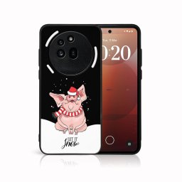 MY ART Karácsonyi dizájnnal ellátott tok Nothing Phone (3a) Pro LET IT SNOW (075)
