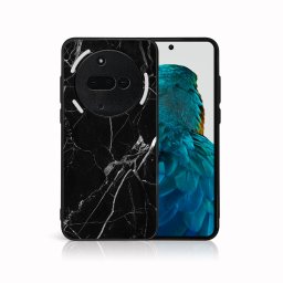 MY ART Védőtok Nothing Phone (3a) készülékhez BLACK MARBLE (142)