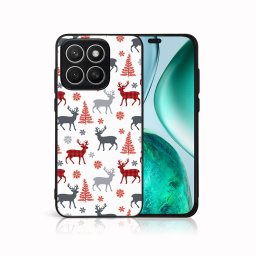 MY ART Karácsonyi dizájnú Honor X8c DEER (068) telefonvédő