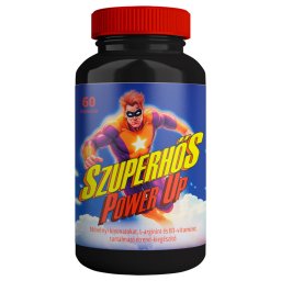 Szuperhős Power Up - étrend-kiegészítő kapszula férfiaknak (60 db)