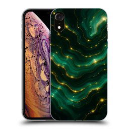 Fekete szilikon tok az alábbi mobiltelefonokra Apple iPhone XR - Emerald