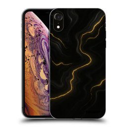 Átlátszó szilikon tok az alábbi mobiltelefonokra Apple iPhone XR - Thunder