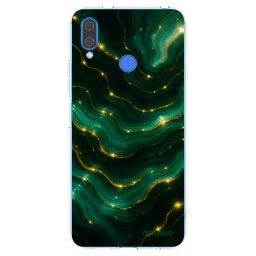 Átlátszó szilikon tok az alábbi mobiltelefonokra Huawei Nova 3 - Emerald