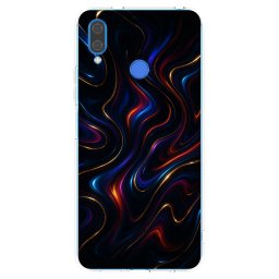 Átlátszó szilikon tok az alábbi mobiltelefonokra Huawei Nova 3i - Noir
