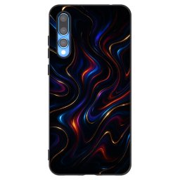 Fekete szilikon tok az alábbi mobiltelefonokra Huawei P20 Pro - Noir