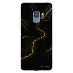 Átlátszó szilikon tok az alábbi mobiltelefonokra Samsung Galaxy S9 G960F - Thunder