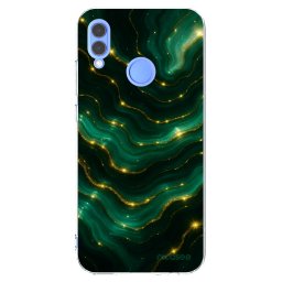 Átlátszó szilikon tok az alábbi mobiltelefonokra Huawei P Smart 2019 - Emerald