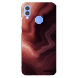Átlátszó szilikon tok az alábbi mobiltelefonokra Huawei P Smart 2019 - Rouge