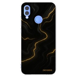 Átlátszó szilikon tok az alábbi mobiltelefonokra Huawei P Smart 2019 - Thunder