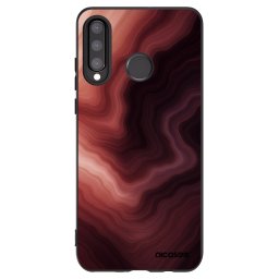 Fekete szilikon tok az alábbi mobiltelefonokra Huawei P30 Lite - Rouge