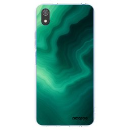 Átlátszó szilikon tok az alábbi mobiltelefonokra Xiaomi Redmi 7A - Malachite