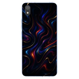 Átlátszó szilikon tok az alábbi mobiltelefonokra Xiaomi Redmi 7A - Noir