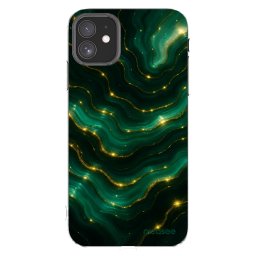 Átlátszó szilikon tok az alábbi mobiltelefonokra Apple iPhone 11 - Emerald