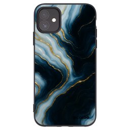 Fekete szilikon tok az alábbi mobiltelefonokra Apple iPhone 11 - Luna