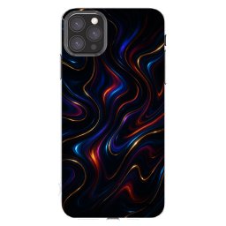Átlátszó szilikon tok az alábbi mobiltelefonokra Apple iPhone 11 Pro Max - Noir