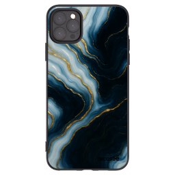 Fekete szilikon tok az alábbi mobiltelefonokra Apple iPhone 11 Pro Max - Luna