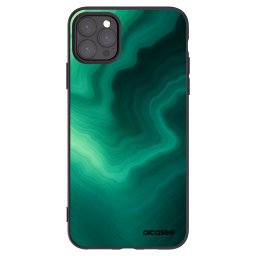 Fekete szilikon tok az alábbi mobiltelefonokra Apple iPhone 11 Pro Max - Malachite