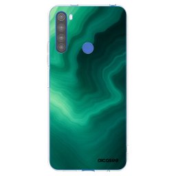 Átlátszó szilikon tok az alábbi mobiltelefonokra Xiaomi Redmi Note 8T - Malachite