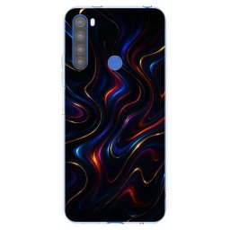 Átlátszó szilikon tok az alábbi mobiltelefonokra Xiaomi Redmi Note 8T - Noir