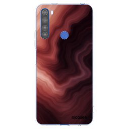 Átlátszó szilikon tok az alábbi mobiltelefonokra Xiaomi Redmi Note 8T - Rouge