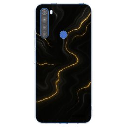 Átlátszó szilikon tok az alábbi mobiltelefonokra Xiaomi Redmi Note 8T - Thunder