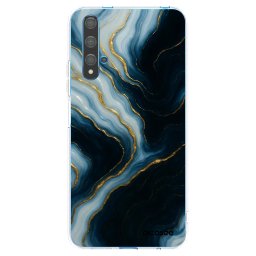 Átlátszó szilikon tok az alábbi mobiltelefonokra Huawei Nova 5T - Luna