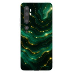 Átlátszó szilikon tok az alábbi mobiltelefonokra Xiaomi Mi Note 10 (Pro) - Emerald