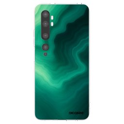 Átlátszó szilikon tok az alábbi mobiltelefonokra Xiaomi Mi Note 10 (Pro) - Malachite