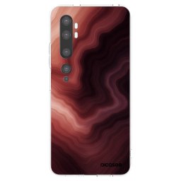 Átlátszó szilikon tok az alábbi mobiltelefonokra Xiaomi Mi Note 10 (Pro) - Rouge