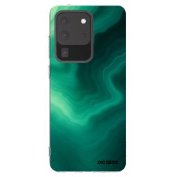 Átlátszó szilikon tok az alábbi mobiltelefonokra Samsung Galaxy S20 Ultra 5G G988F - Malachite