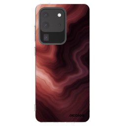 Átlátszó szilikon tok az alábbi mobiltelefonokra Samsung Galaxy S20 Ultra 5G G988F - Rouge
