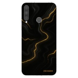 Átlátszó szilikon tok az alábbi mobiltelefonokra Huawei P40 Lite E - Thunder