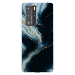 Átlátszó szilikon tok az alábbi mobiltelefonokra Huawei P40 Pro - Luna