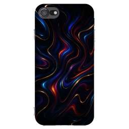 Átlátszó szilikon tok az alábbi mobiltelefonokra Apple iPhone SE 2020 - Noir